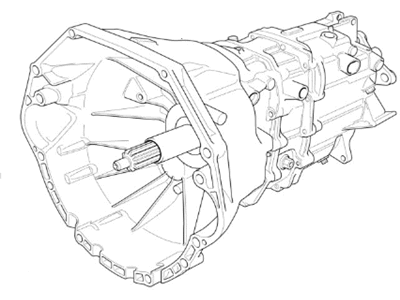 BMW Z4 Transmission Assembly - 23007533112