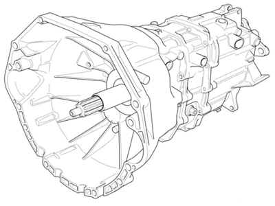 1994 BMW 325is Transmission Assembly - 23001434410