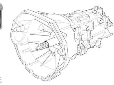 BMW 540i Transmission Assembly - 23001222564