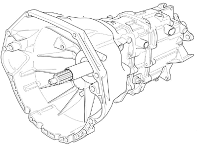 BMW Z4 Transmission Assembly - 23007526436