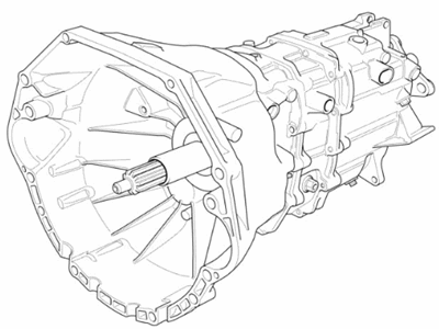 BMW 750iL Transmission Assembly - 23001434485