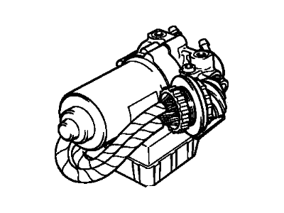 BMW 318is ABS Pump And Motor Assembly - 34511090427