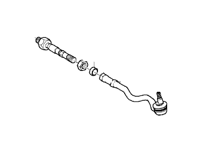 BMW X5 Tie Rod - 32106774336