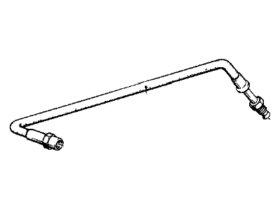 1988 BMW 528e Hydraulic Hose - 21521153512