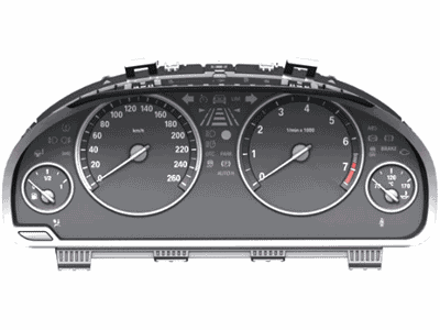 BMW 535i GT Instrument Cluster - 62109358979