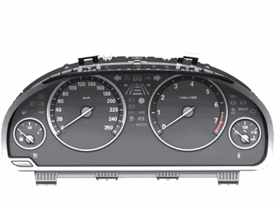 2016 BMW 550i Instrument Cluster - 62106820601