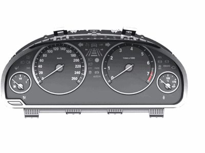 2014 BMW 528i Speedometer - 62109348713