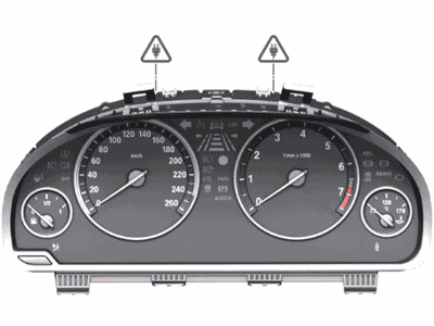 2016 BMW 550i Instrument Cluster - 62106844008