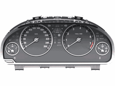 2015 BMW 535i xDrive Instrument Cluster - 62109364606