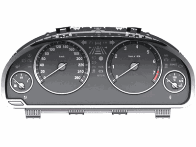 2014 BMW 535d Instrument Cluster - 62106993488