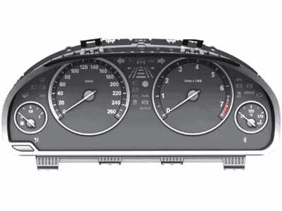 2016 BMW 535d xDrive Speedometer - 62106993488