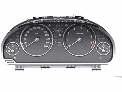 BMW 535d xDrive Instrument Cluster - 62106844011