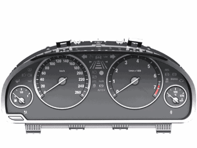 2014 BMW 535d Speedometer - 62109383490