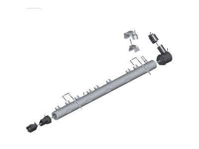 BMW Fuel Rail - 13537805423