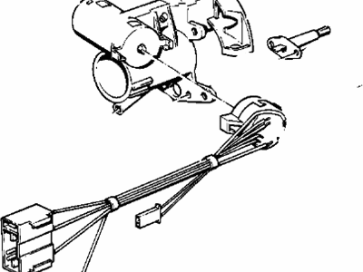 BMW M3 Ignition Lock Assembly - 32321156446