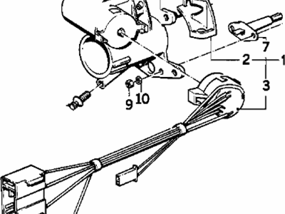 BMW M5 Ignition Lock Assembly - 32321155871