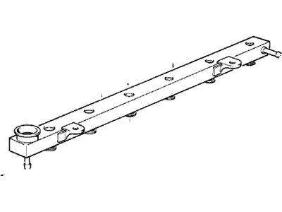 1994 BMW 850Ci Fuel Rail - 13531736384