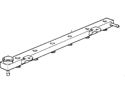 1993 BMW 850Ci Fuel Rail - 13531718399