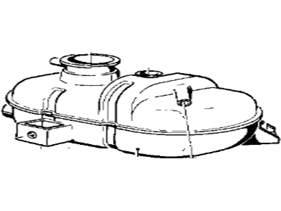 BMW 17111178251 Coolant Expansion Tank