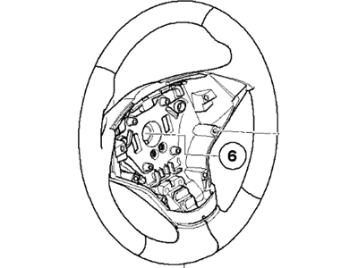 2006 BMW M6 Steering Wheel - 32342283931