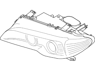 BMW 63126920605 Left Headlight