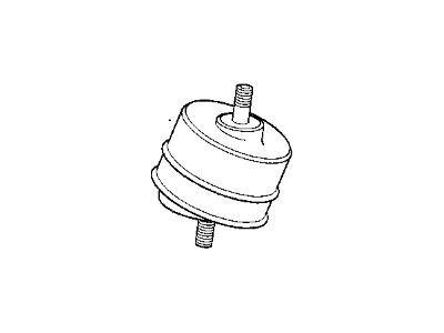 BMW 325is Motor And Transmission Mount - 22116771361