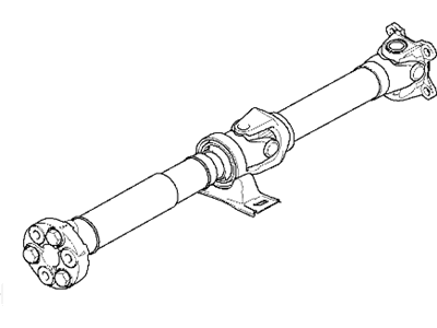 BMW Z4 Drive Shaft - 26117514463