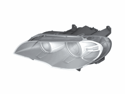 2009 BMW X5 Headlight - 63117289002