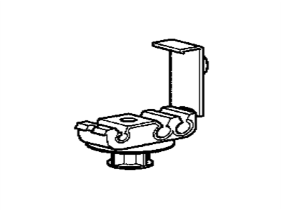 BMW 34321161701 Brake Pipe Bracket