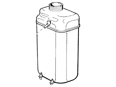 BMW 325is Coolant Reservoir - 17111723520