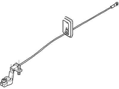 2004 BMW 320i Battery Cable - 61128373945