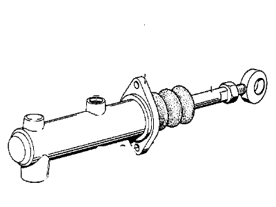 1969 BMW 2000 Clutch Master Cylinder - 21529057206