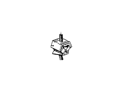 BMW 320i Motor And Transmission Mount - 11811175103