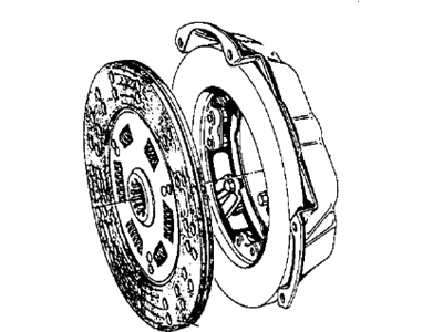 BMW 2002 Pressure Plate - 21219056402