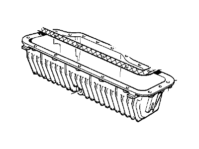 BMW 11131715266 Oil Pan