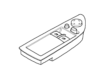 BMW 335is Window Switch - 61319217344