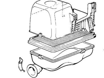 BMW M3 Air Filter Box - 13711312331