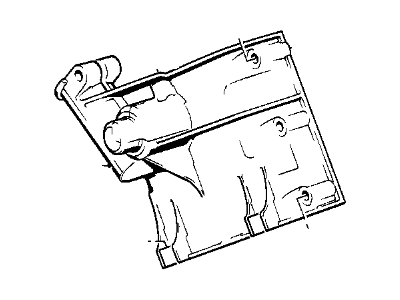 1970 BMW 2800 Timing Cover - 11141278705