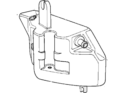 BMW 525iT Washer Reservoir - 61681391805