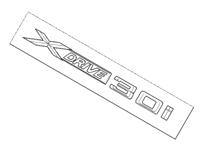 2009 BMW X3 Emblem - 51147220209