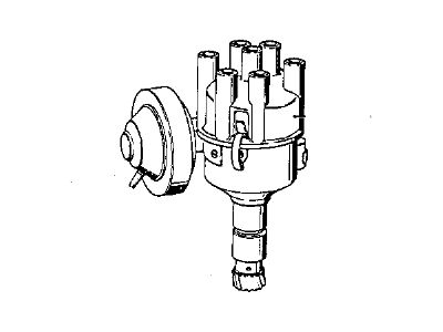 1978 BMW 530i Distributor - 12111358722