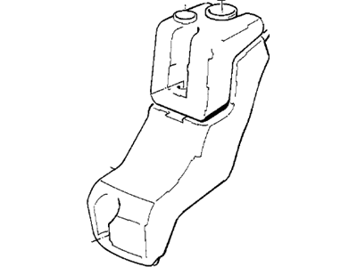 BMW 61671391356 Washer Fluid Reservoir