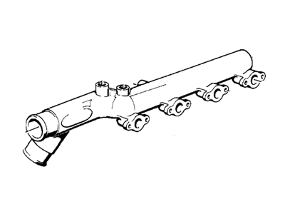 BMW 11531310664 Radiator Line