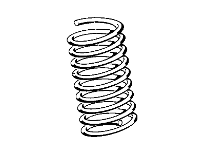 1983 BMW 320i Coil Springs - 33531118815