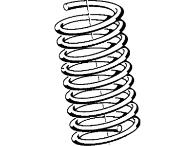 BMW 33531118816 Coil Spring, Rear