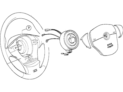 BMW 323is Steering Wheel - 32342228230