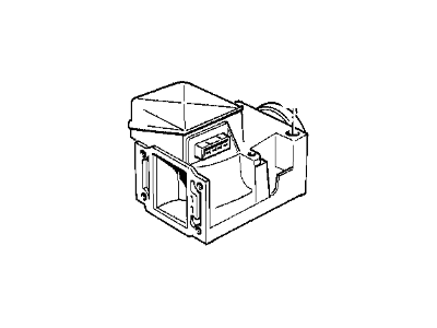 1989 BMW M3 Mass Air Flow Sensor - 13627547982