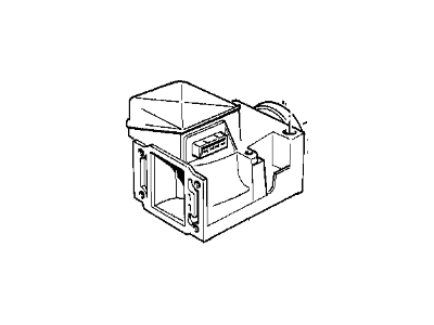 1989 BMW M3 Mass Air Flow Sensor - 13621466352