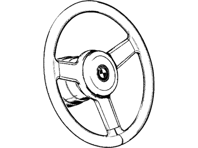 1972 BMW Bavaria Steering Wheel - 32330303061