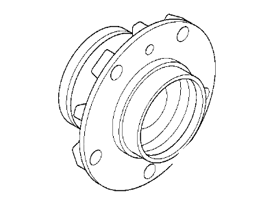 2001 BMW 750iL Wheel Bearing - 31221092519